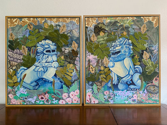 The Guardians (diptych)